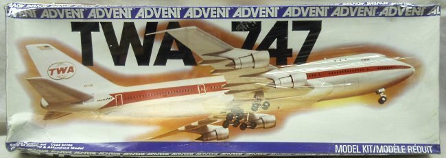 Revell 1/144 Boeing 747 Jumbo Jet TWA, 3402 plastic model kit